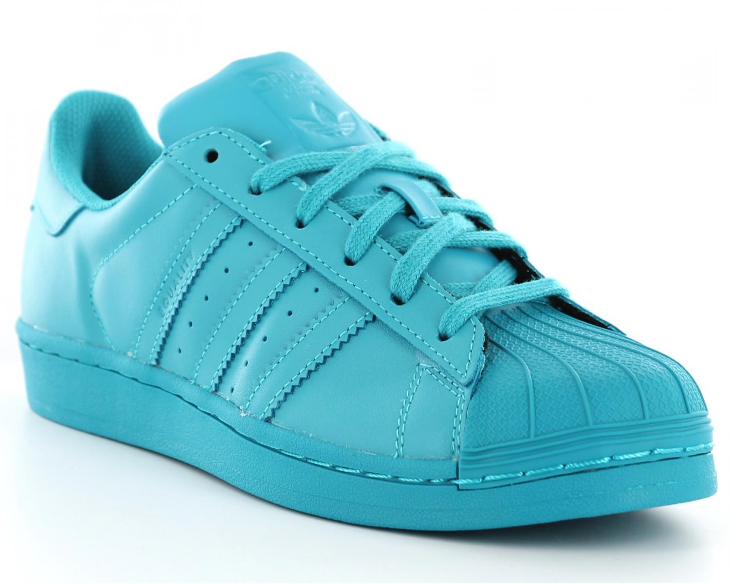 adidas superstar supercolor femme bleu